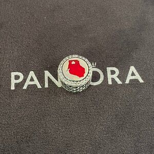 Pandora Wisconsin Heart Charm